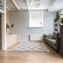 VENTILADOR DE TECHO NASIM 54" PARA EXTERIOR CON LED INTEGRADO BLANCO