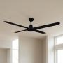 VENTILADOR DE TECHO RAFAGA 56" PARA EXTERIOR NEGRO