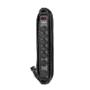 SUPRESOR DE PICOS HUSKY 6 CONTACTOS 2100 J CON USB-A Y USB-C CABLE 2.44 M