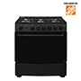 ESTUFA DE PISO A GAS MADEIRA 30" NEGRA EXC