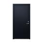 PUERTA EXTERIOR SEGURIDAD 2 PASADORES 95 X 213 CM IZQUIERDA NEGRO LÁMINADO