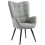 SILLÓN RECLINABLE 1 PERSONA FUNKEL TELA GRIS