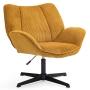 SILLÓN RECLINABLE 1 PERSONA MODERN TELA AMARILLO
