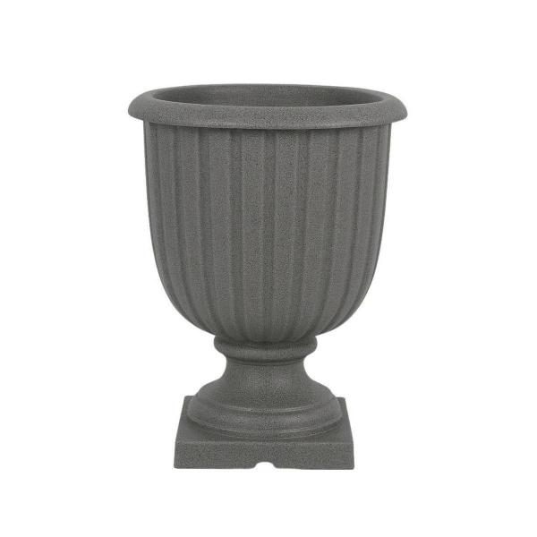 MACETA DE POLIETILENO COPA MEDIANA GRANITO 39.9 CM PARA EXTERIOR
