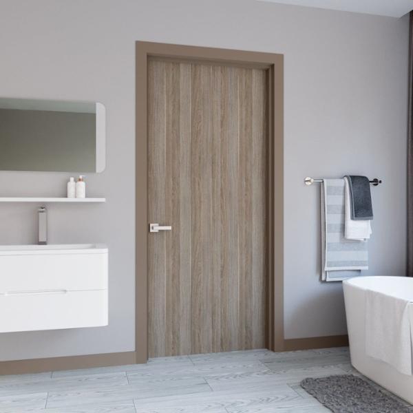 PUERTA INTERIOR TAMBOR 100 X 230 CM CENDRA AJUSTE EXPRESS PLUS