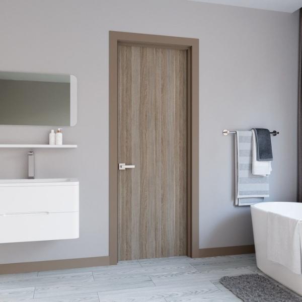 PUERTA INTERIOR TAMBOR 80 X 230 CM CENDRA AJUSTE EXPRESS PLUS