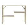 ESTANTE MDF 3 NIVELES 100 X 35 X 80 CM BLANCO MODERNO