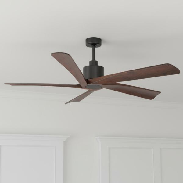VENTILADOR DE TECHO PRISMA 52" PARA INTERIOR NEGRO