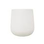 MACETA DE POLIETILENO REDONDA MEDIANA BLANCA 29 CM