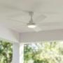 VENTILADOR DE TECHO AMAIA 56" LED INTEGRADO PARA INTERIOR/EXTERIOR BLANCO