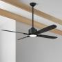 VENTILADOR DE TECHO CHELIA 56" LED INTEGRADO PARA INTERIOR NEGRO