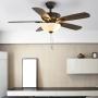 VENTILADOR DE TECHO WELLSTON II 44" PARA INTERIOR BRONCE