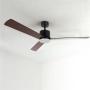 VENTILADOR DE TECHO ORLA 52" LED INTEGRADO PARA INTERIOR NEGRO