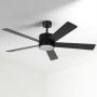 VENTILADOR DE TECHO MOMENTUN 52" LED INTEGRADO PARA INTERIOR NEGRO