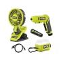 KIT DE 3 HERRAMIENTAS USB LITHIUM CON BATERÍA DE 2AH Y CARGADOR