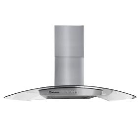 CAMPANA DE COCINA DE PARED 90 CM ACERO INOX CON FILTRO LAVABLE