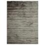 TAPETE PARA SALA VISCOSA 120 X 170 CM GRIS OSCURO ELEGANCIA ARTESANAL