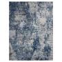 TAPETE PARA SALA POLIPROPILENO Y POLIÉSTER 160 X 230 CM AZUL RESISTENTE Y FÁCIL DE MANTENER