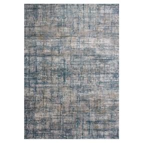 TAPETE PARA SALA POLIÉSTER 240 X 340 CM DISEÑO ABSTRACTO SUAVE Y RESISTENTE