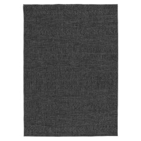 TAPETE PARA SALA POLIPROPILENO 160 X 230 CM GRIS RESISTENTE Y FÁCIL DE MANTENER