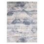 TAPETE PARA SALA VISTA BLUE POLIPROPILENO 120 X 170 CM AZUL RESISTENTE