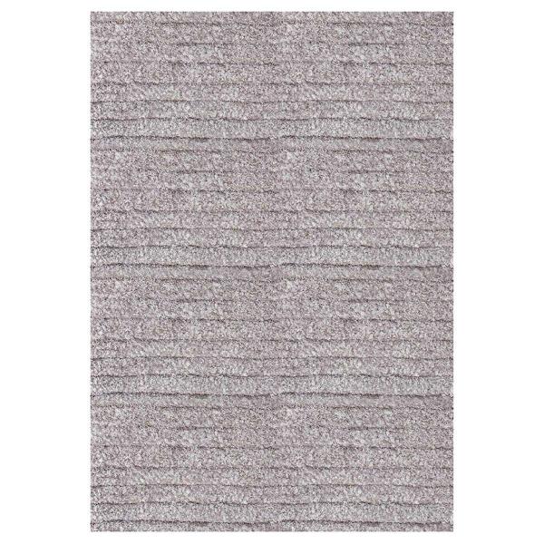 TAPETE PARA SALA POLIÉSTER 200 X 290 CM GRIS MUY SUAVE AL TACTO