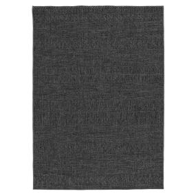TAPETE PARA SALA ANTRHACITE POLIPROPILENO 200 X 290 CM GRIS RESISTENTE