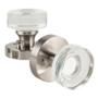 NEW TALY POMO DE CRISTAL PARA INTERIOR NIQUEL SATINADO