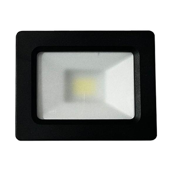 REFLECTOR LED PARA INTERIOR Y EXTERIOR TIPO SLIM 20 W NEGRO 1 PIEZA