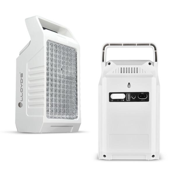 LÁMPARA DE EMERGENCIA RECARGABLE 120 LEDS 1200 LÚMENES