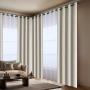 CORTINA BLACKOUT POLIÉSTER 228.6 X 127 CM BEIGE 4 PIEZAS