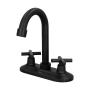 LLAVE PARA LAVABO DUOMANDO NEGRO MATE ECOLÓGICA