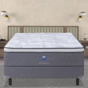 COLCHÓN MATRIMONIAL RHAPSODY DE RESORTES Y ESPUMA FIRME BACK SUPPORTER DE 33 CM