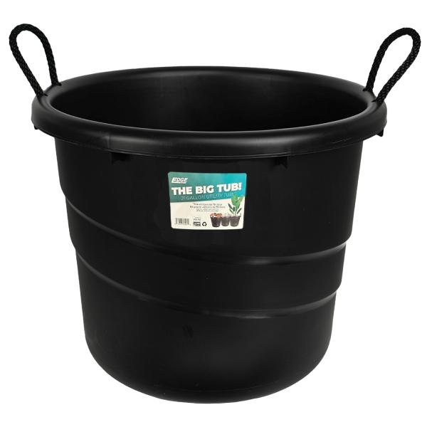 CONTENEDOR CIRCULAR 80L NEGRO