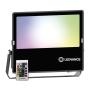 REFLECTOR LED PARA EXTERIOR TIPO FLOOD 100 W NEGRO 1 PIEZA