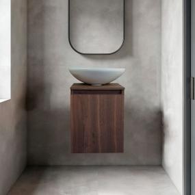 MUEBLE PARA BAÑO FLOTANTE ECO 18" MILÁN MDP AGLOMERADO CON LAVABO