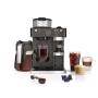 CAFETERA 12 TAZAS PARA CAFÉ MOLIDO SISTEMA BARISTA ESPRESSO CON ESPUMADOR