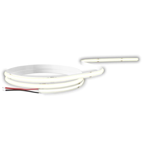 TIRA LED PROFESIONAL COB 12V 5M LUZ NEUTRA PARA USO INTERIOR