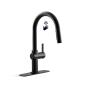 LLAVE DE COCINA CON SENSOR NEGRO CLARUS