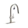 LLAVE DE COCINA CON SENSOR ACERO CLARUS