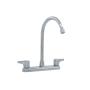 LLAVE PARA FREGADERO DUOMANDO CROMO MANERAL MANERAL TIPO PALANCA 12.6" FÁCIL LIMPIEZA