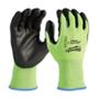 GUANTES DE CORTE NIVEL 2 DE ALTA VISIBILIDAD TALLA - M