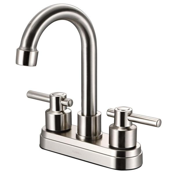 LLAVE PARA LAVABO DUOMANDO NÍQUEL CEPILLADO LUCERNA CONTROL PRECISO