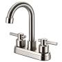 LLAVE PARA LAVABO DUOMANDO NÍQUEL CEPILLADO LUCERNA CONTROL PRECISO