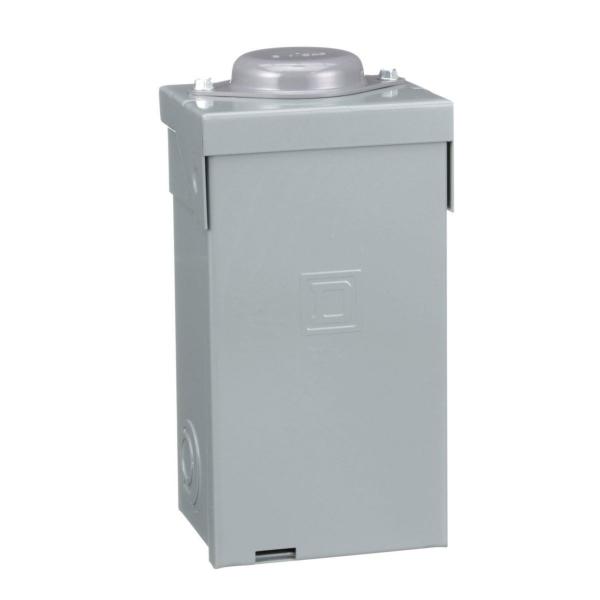 CENTRO DE CARGA QO DE 2 ESPACIOS 70 A MONOFÁSICA NEMA 3R DE SOBREPONER ZAPATAS QO24L70RB