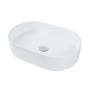 OVALÍN PARA BAÑO DE SOBREPONER BLANCO OVALADO 52 X 26 CM SIN REBOSADERO