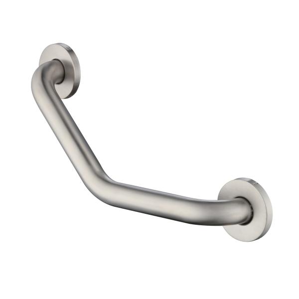 BARRA DE SEGURIDAD ANGULAR UNIVERSAL ACERO INOXIDABLE 32 CM