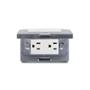TAPA DE EXTERIORES CON CONTACTO DOBLE AMERICANO 2P+E