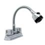 LLAVE PARA LAVABO DUOMANDO CROMO PICO FLEXIBLE CON FUNCION DE SPRAY