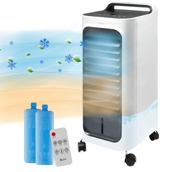ENFRIADOR Y CALENTADOR 4 EN 1: ENFRÍA, CALIENTA, HUMIDIFICA Y VENTILA